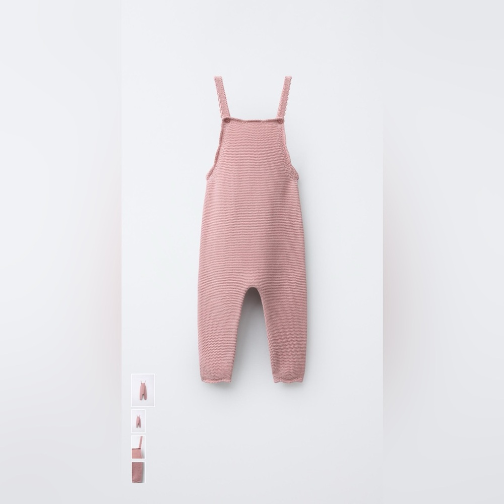 Zara knit overalls